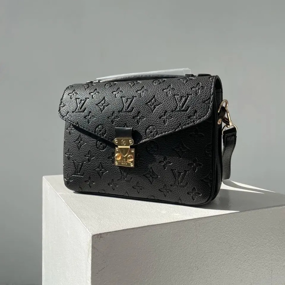 Louis Vuitton Monogram Canvas Pochette Métis Black 25Cm - 画像 (2)