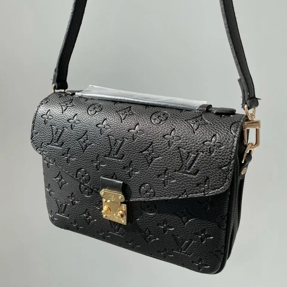 Louis Vuitton Monogram Canvas Pochette Métis Black 25Cm - 画像 (5)