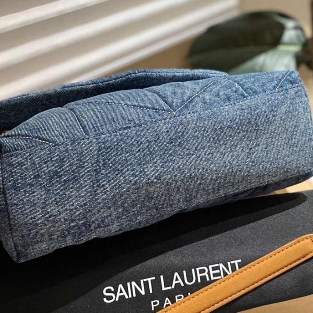 Saint Laurent Puffer Toy Denim Blue 28Cm 7593372PT674575 - 画像 (8)