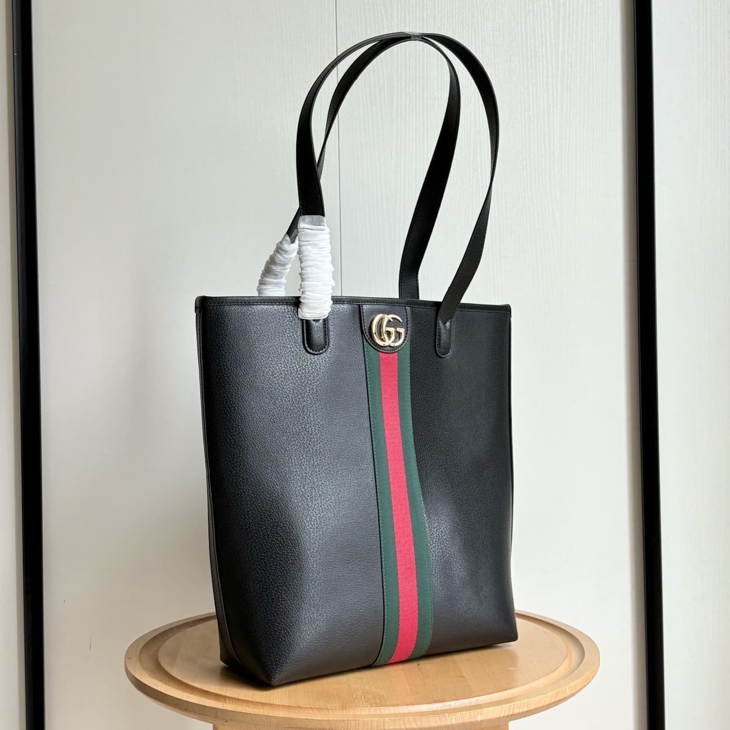 Gucci Ophidia Medium Tote Bag Black 36Cm 834465 AAE1A 1042 - 画像 (3)