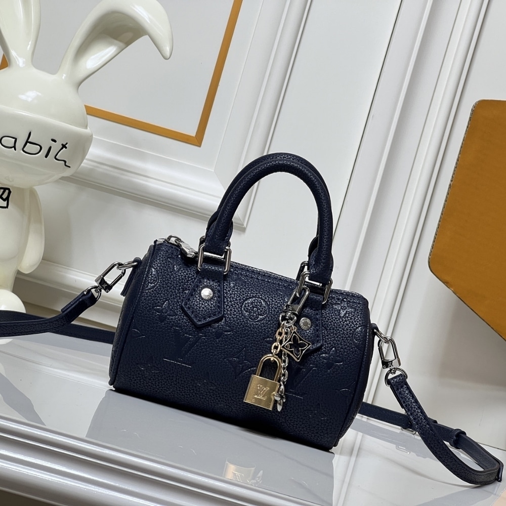 Louis Vuitton Nano Speedy Shimmery Ink 16Cm M26510 - 画像 (2)
