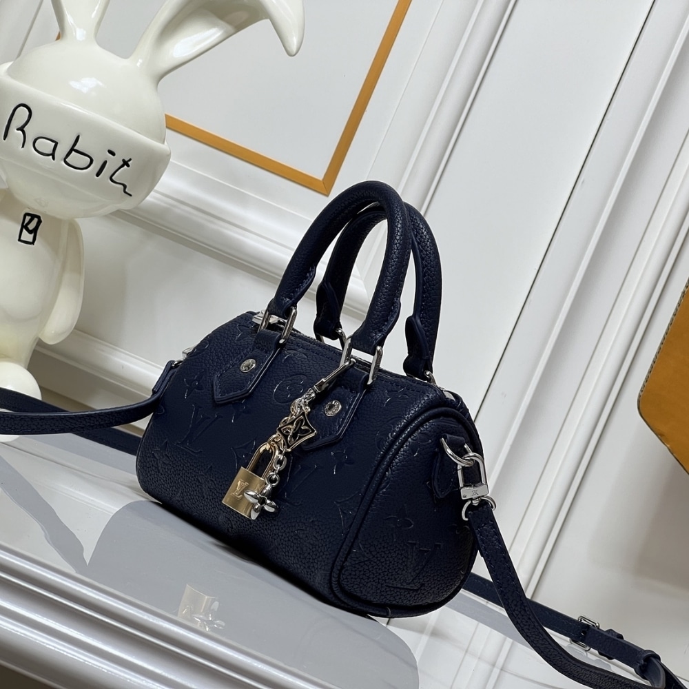 Louis Vuitton Nano Speedy Shimmery Ink 16Cm M26510 - 画像 (4)