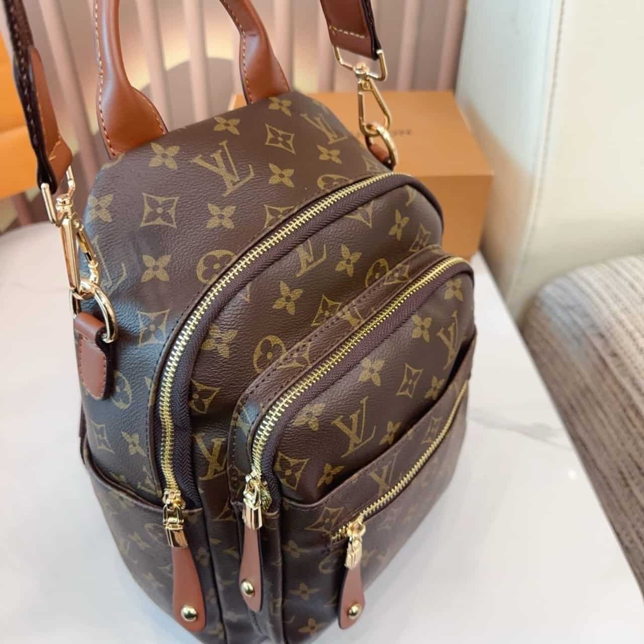 Louis Vuitton Backpack Monogram Dark Brown 28Cm - 画像 (5)