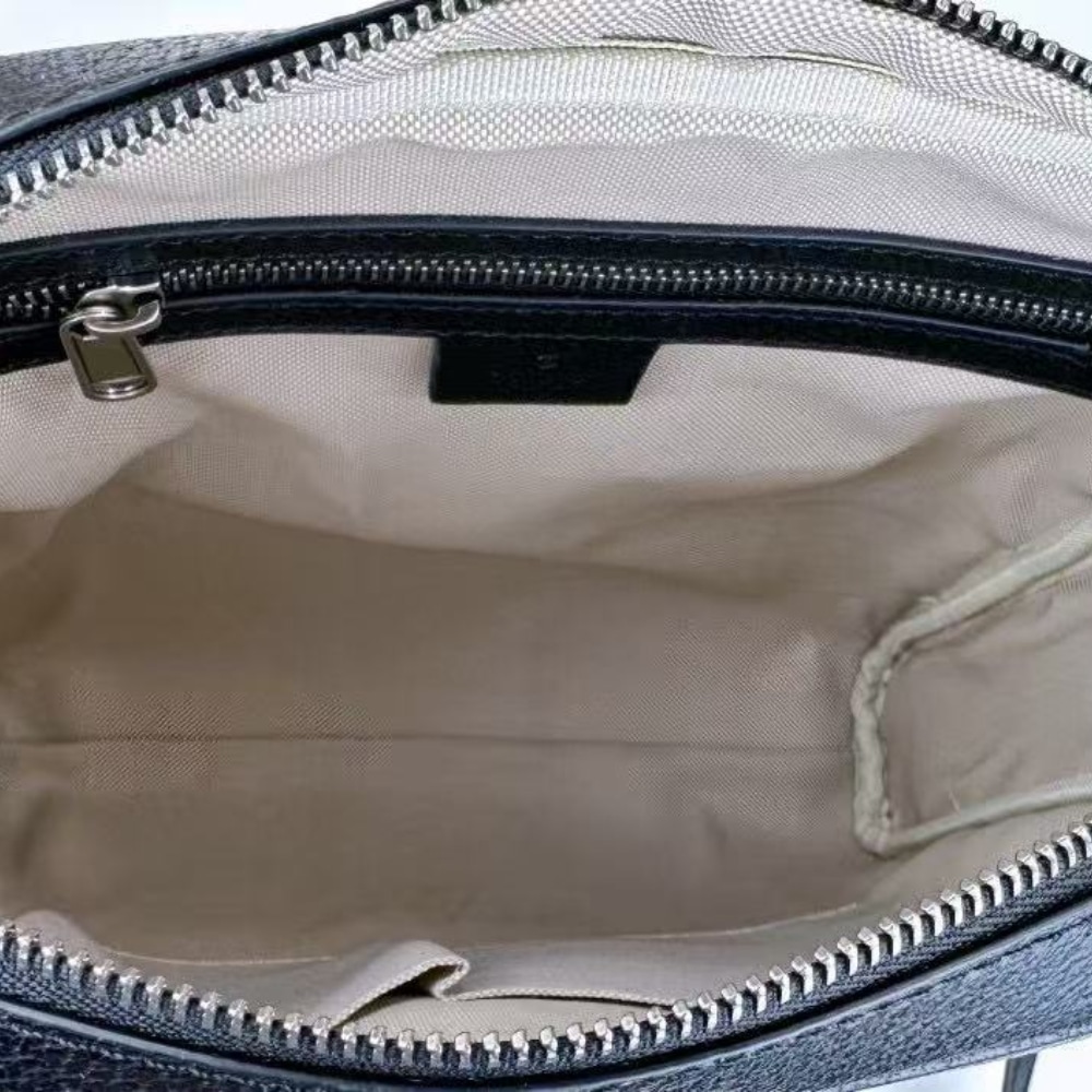 Gucci Ophidia Small Messenger Bag Beige And Blue Gg Supreme 23cm 547926 96iwn 4076 - 画像 (7)