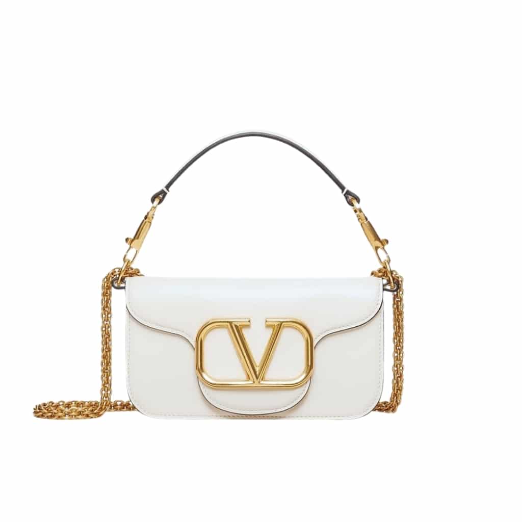 Valentino Locò スモールショルダーバッグ（ホワイト） 20cm 1W2B0K53ZXLI16