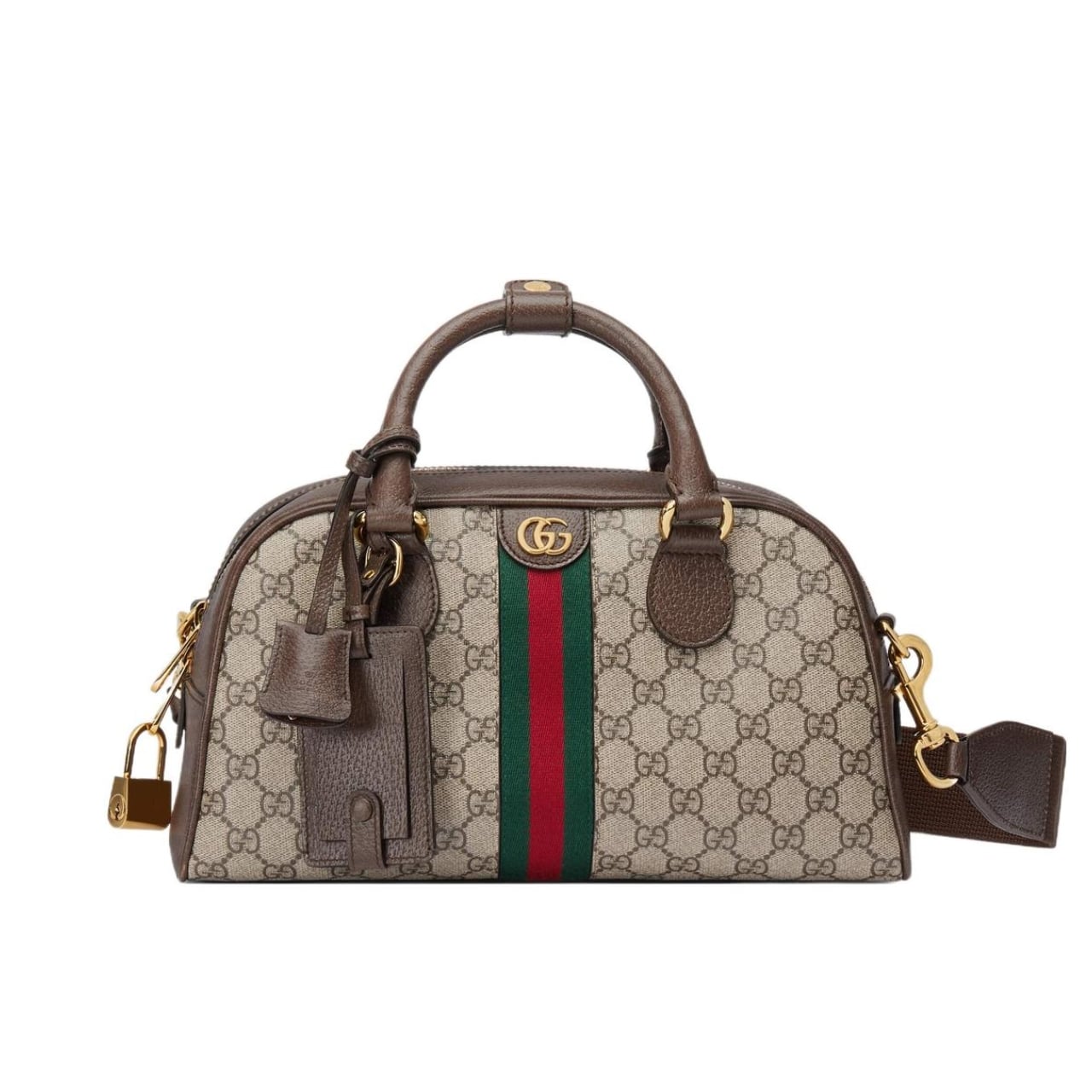 Gucci オフィディア GG ミディアム トップハンドルバッグ ブラウン 32cm 724575 9C2SG 8746