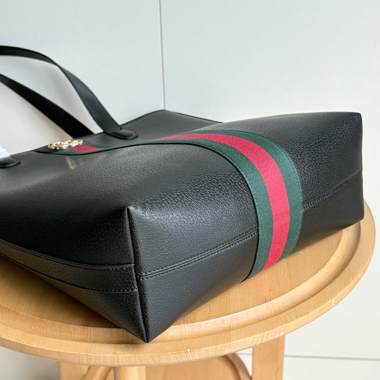 Gucci Ophidia Medium Tote Bag Black 36Cm 834465 AAE1A 1042 - 画像 (4)