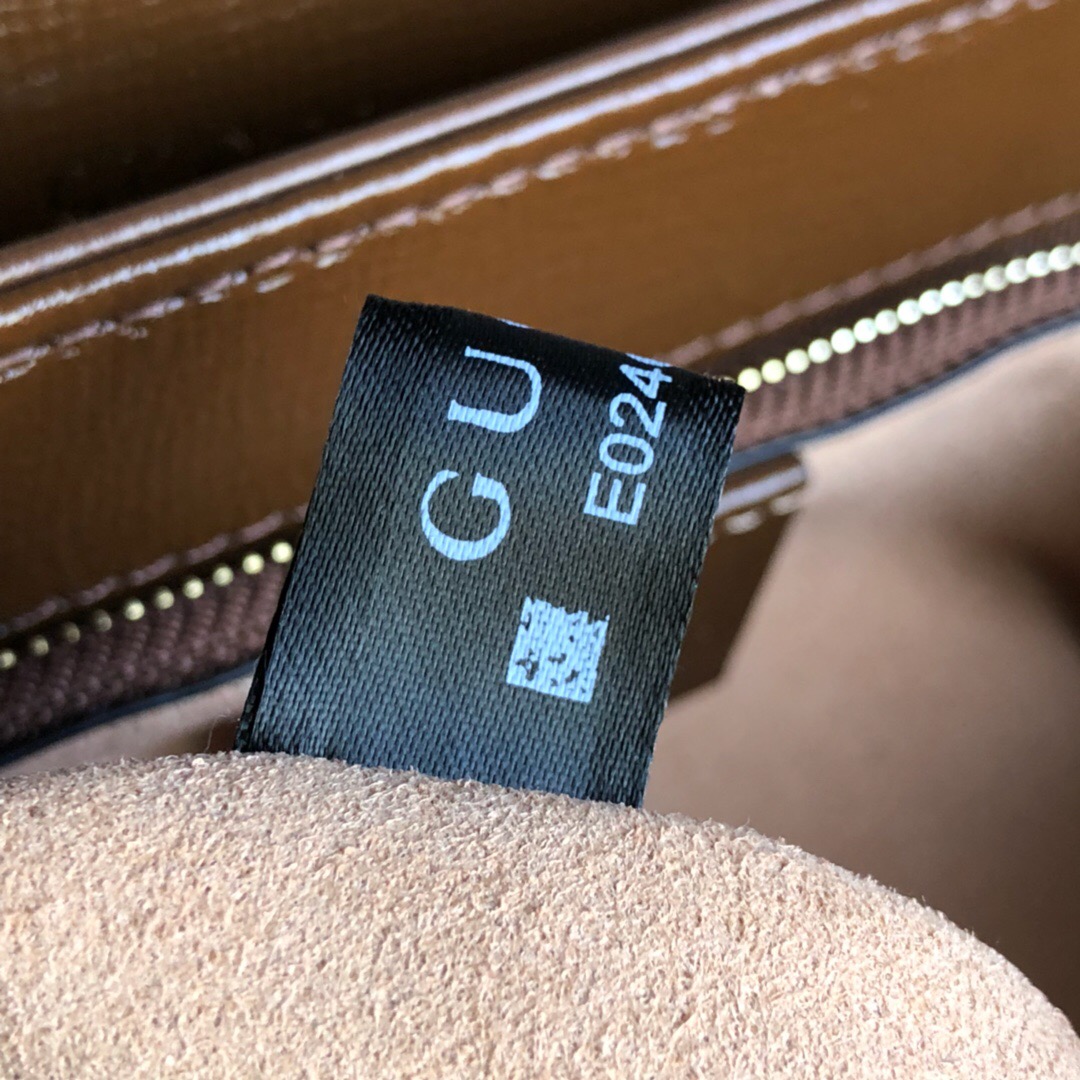 Gucci Horsebit 1955 Medium Shoulder Bag Brown Leather 25Cm 602204 1DB0G 2361 - 画像 (5)
