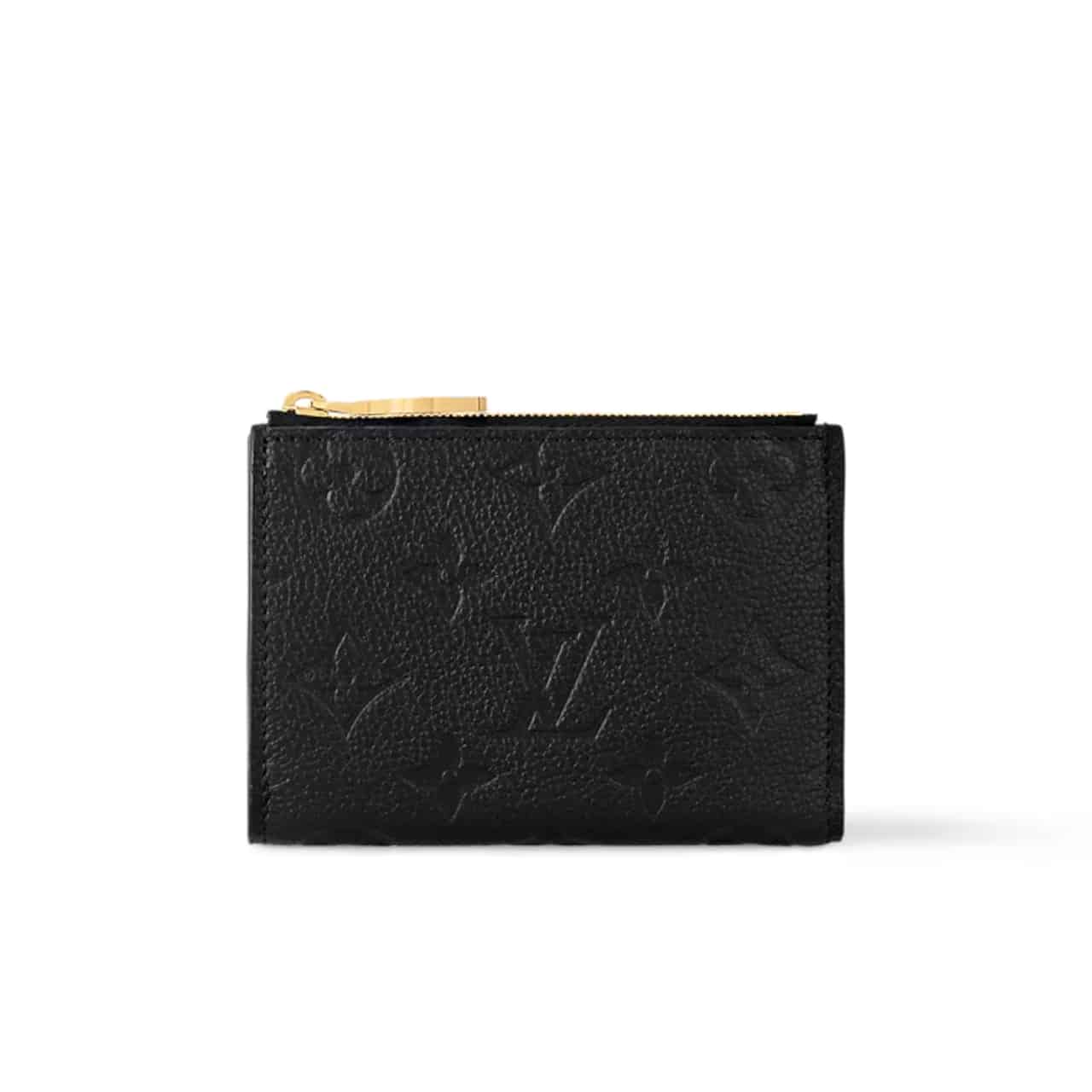 LOUIS VUITTON ルイ・ヴィトン リサ ウォレット ブラック 11.5cm 型番：M83365