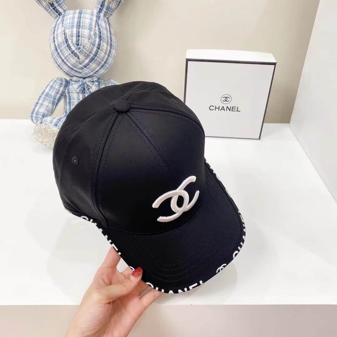Chanel CC Cotton Baseball Cap Black - 画像 (3)
