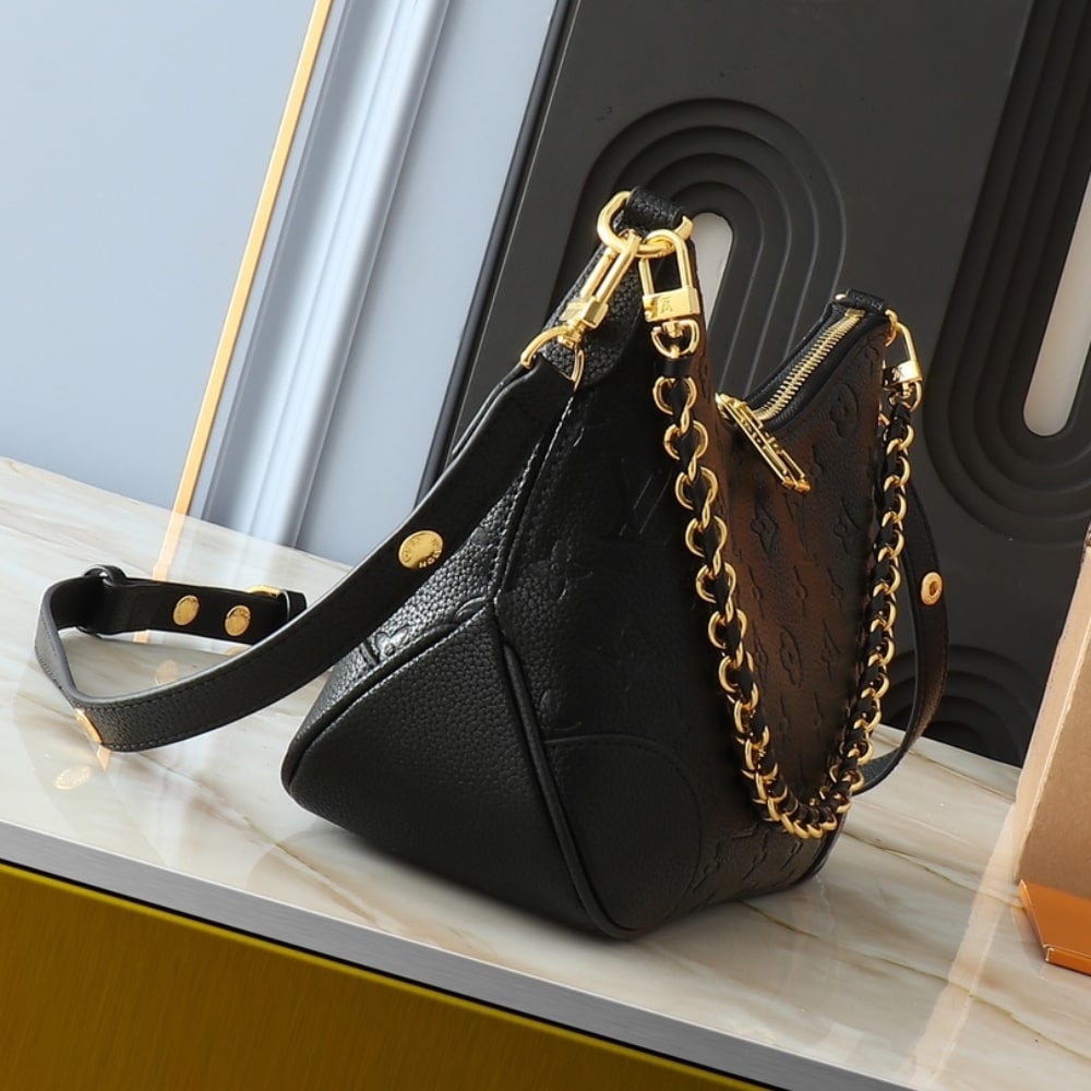 Louis Vuitton Boulogne Monogram Empreinte Leather Black 29Cm M12930 - 画像 (8)