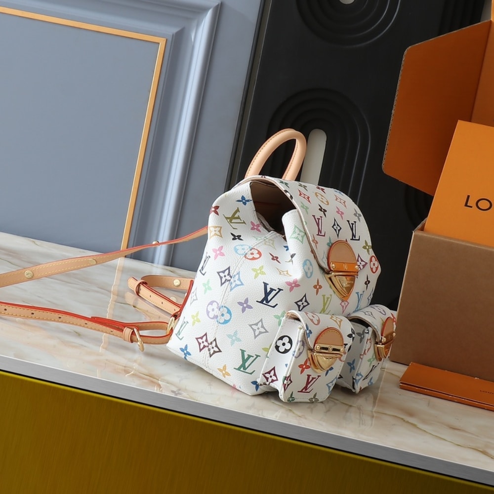 Louis Vuitton X Takashi Murakami Venice Backpack 26cm M13081 - 画像 (4)