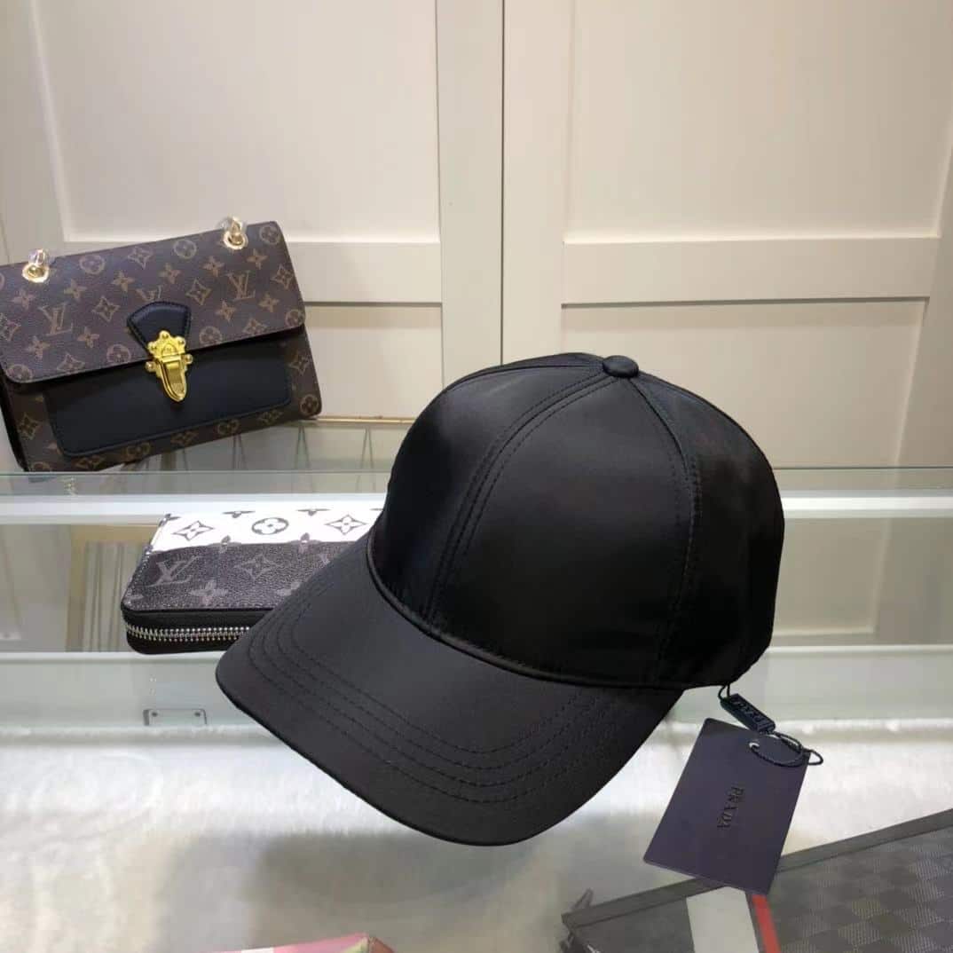 Prada Renylon Baseball Cap Black - 画像 (2)