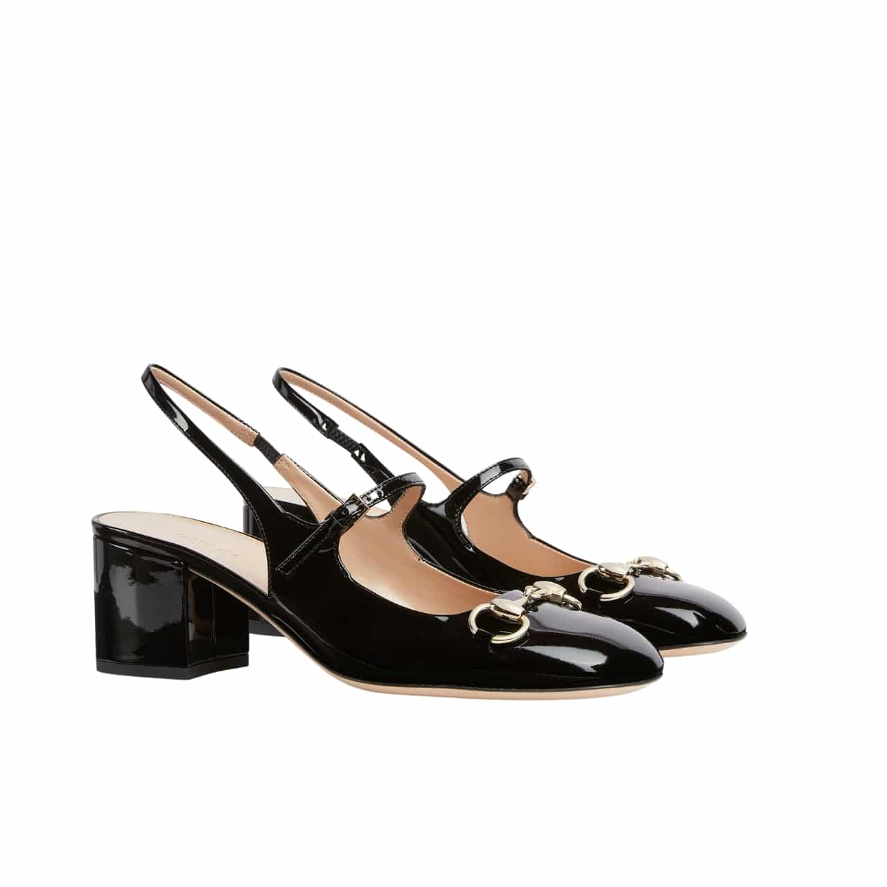 GUCCI グッチ レディース ホースビット パンプス ブラックレザー 801893 BNC80 1000