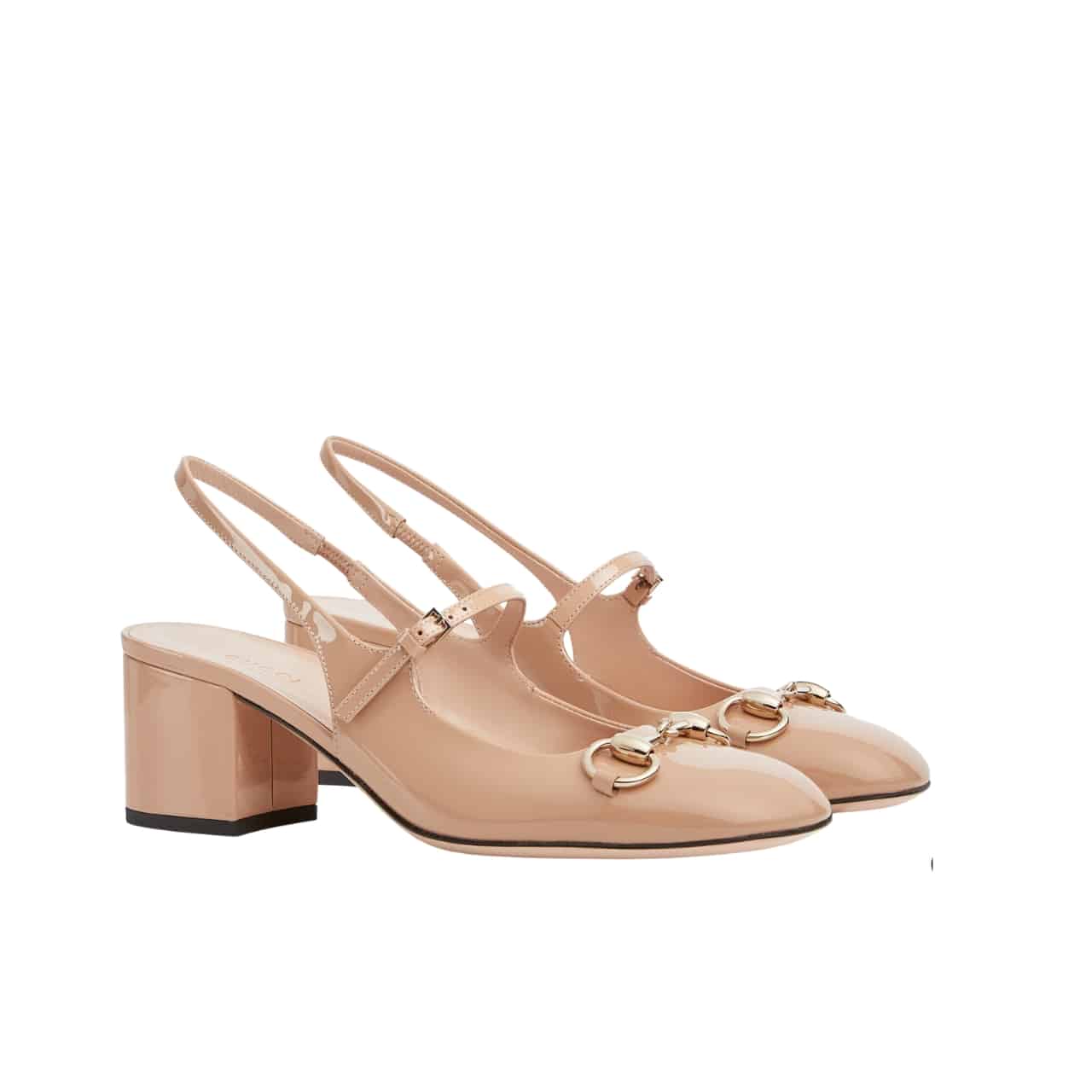 GUCCI グッチ レディース ホースビット パンプス ベージュ レザー