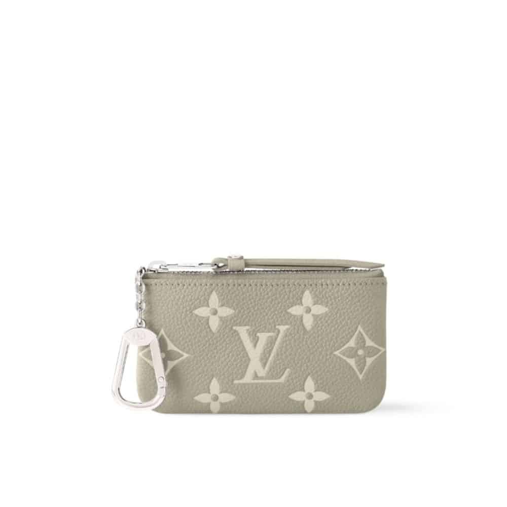 LOUIS VUITTON ルイ・ヴィトン キー ポーチ ライトグレー 12cm 型番：M13793