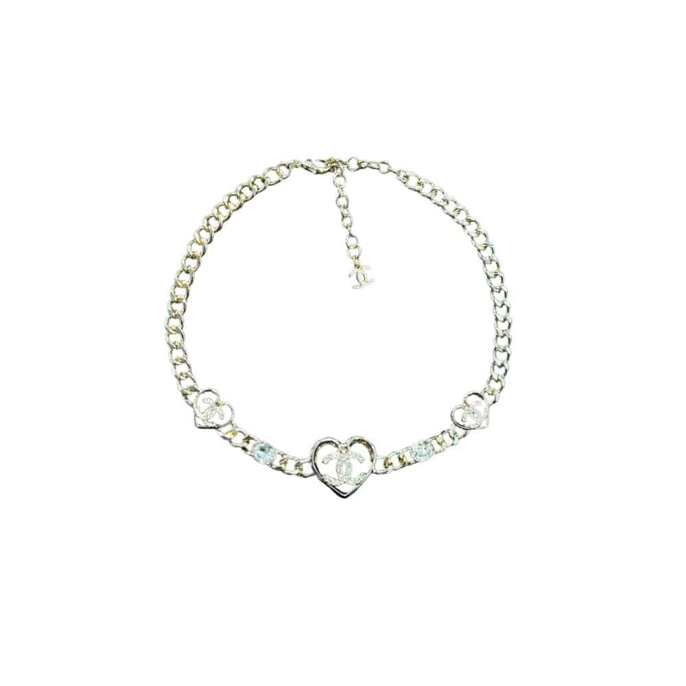 CHANEL シャネル ハート CCロゴ ネックレス