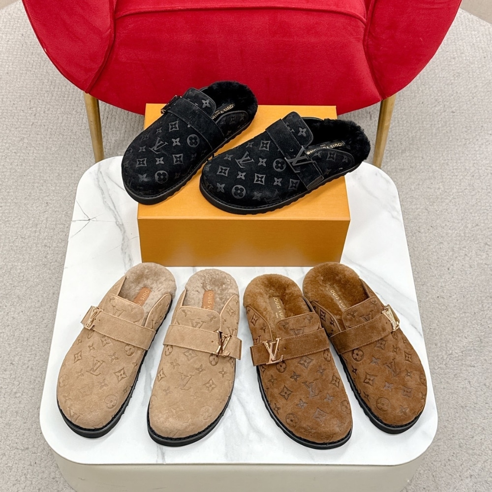 ルイ・ヴィトン「LV コージー」コンフォートクロッグ ベージュ 1AITUA - 画像 (9)