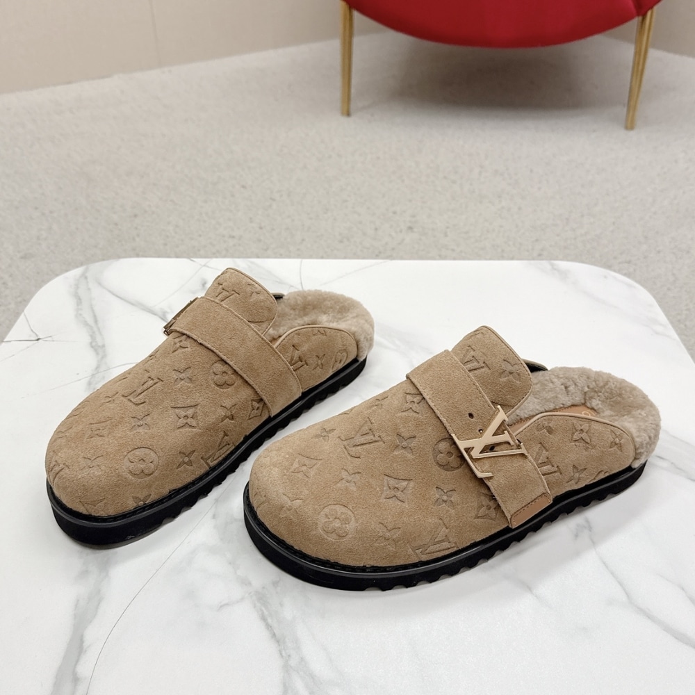 ルイ・ヴィトン「LV コージー」コンフォートクロッグ ベージュ 1AITUA - 画像 (6)