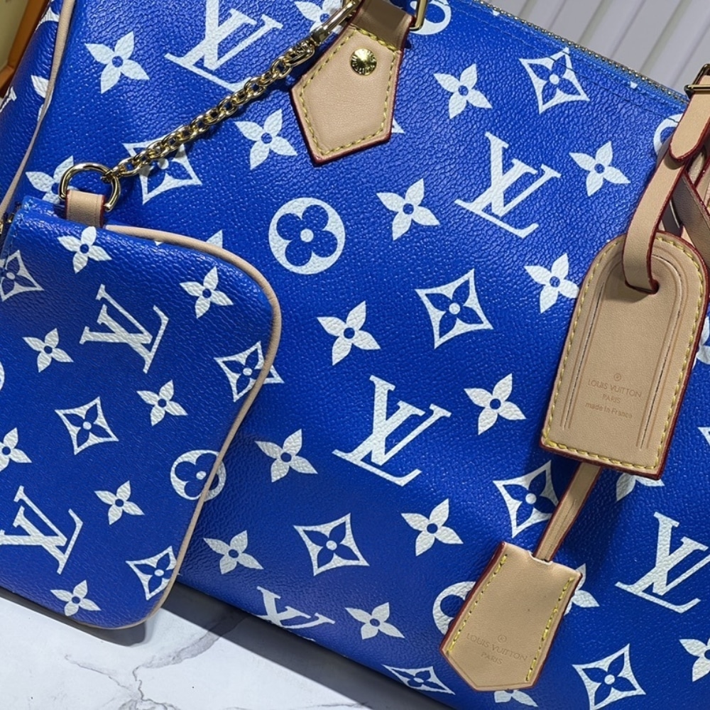 Louis Vuitton Speedy P9 Bandoulière 30 Blue 30Cm M24424 - 画像 (7)
