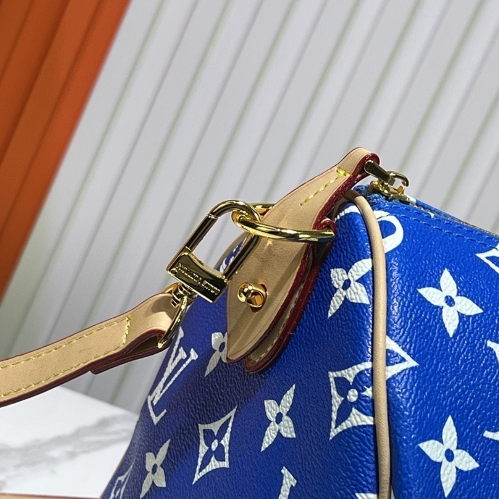 Louis Vuitton Speedy P9 Bandoulière 30 Blue 30Cm M24424 - 画像 (6)