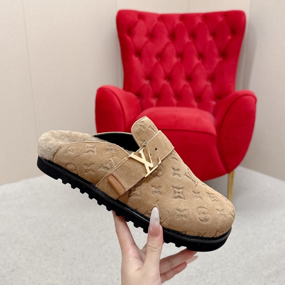 ルイ・ヴィトン「LV コージー」コンフォートクロッグ ベージュ 1AITUA - 画像 (4)