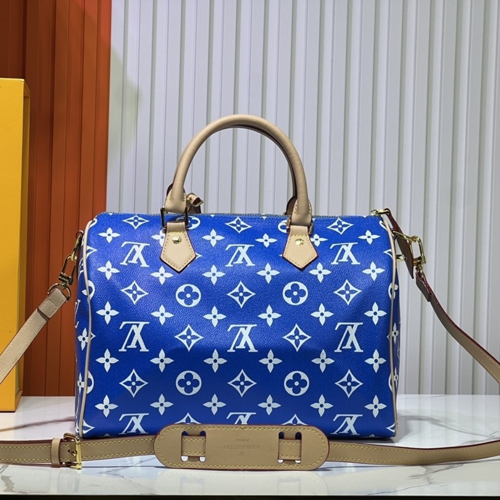 Louis Vuitton Speedy P9 Bandoulière 30 Blue 30Cm M24424 - 画像 (5)