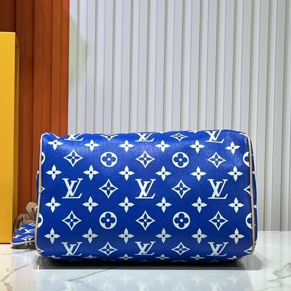 Louis Vuitton Speedy P9 Bandoulière 30 Blue 30Cm M24424 - 画像 (4)
