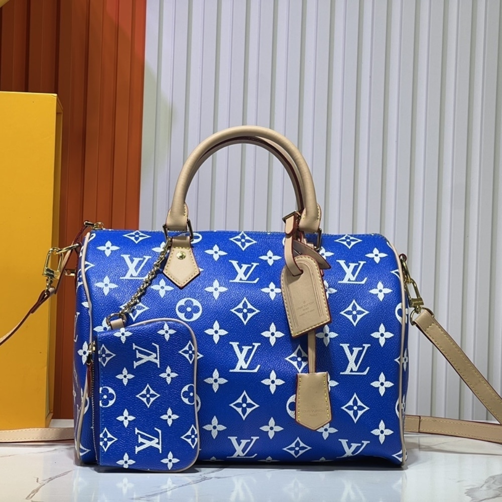 Louis Vuitton Speedy P9 Bandoulière 30 Blue 30Cm M24424 - 画像 (2)