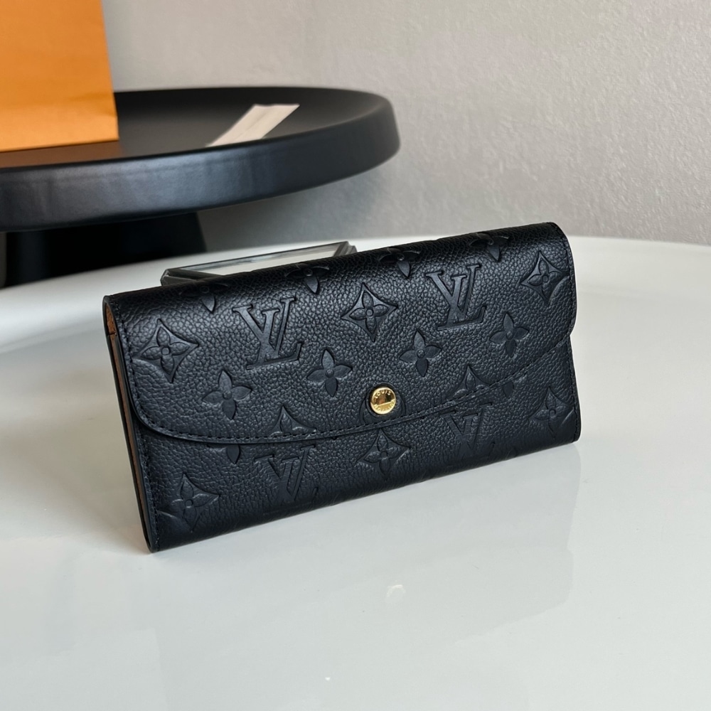 Louis Vuitton Emilie Wallet Black 19Cm M62369 - 画像 (2)
