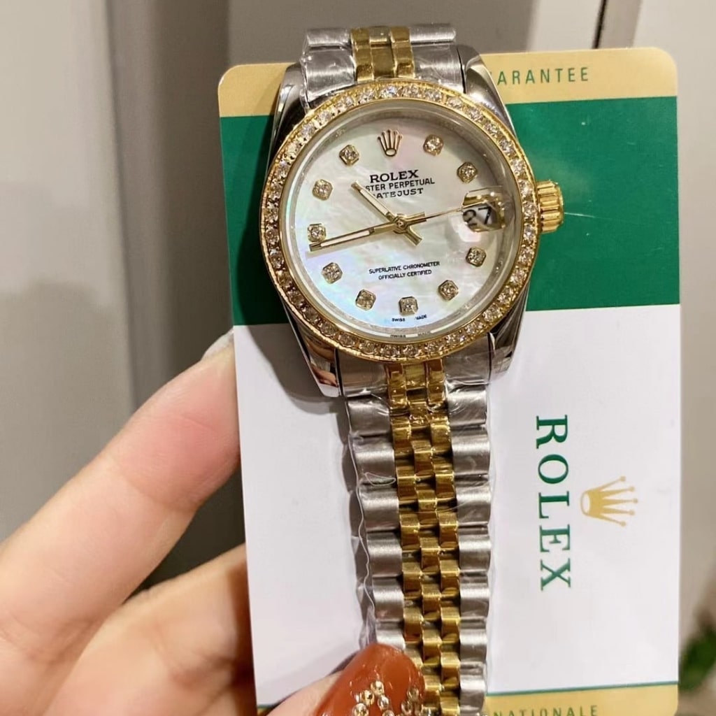 Rolex Datejust 31 Oyster Oystersteel Yellow Gold And Diamonds White 31mm 278383 0002 - 画像 (3)