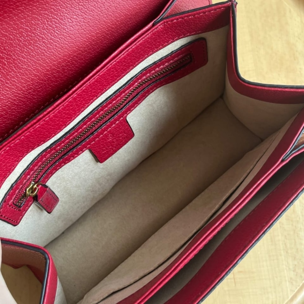 Gucci Queen Margaret GG Small Top Handle Bag Red 25cm 476541 9I6ST 8540 - 画像 (9)