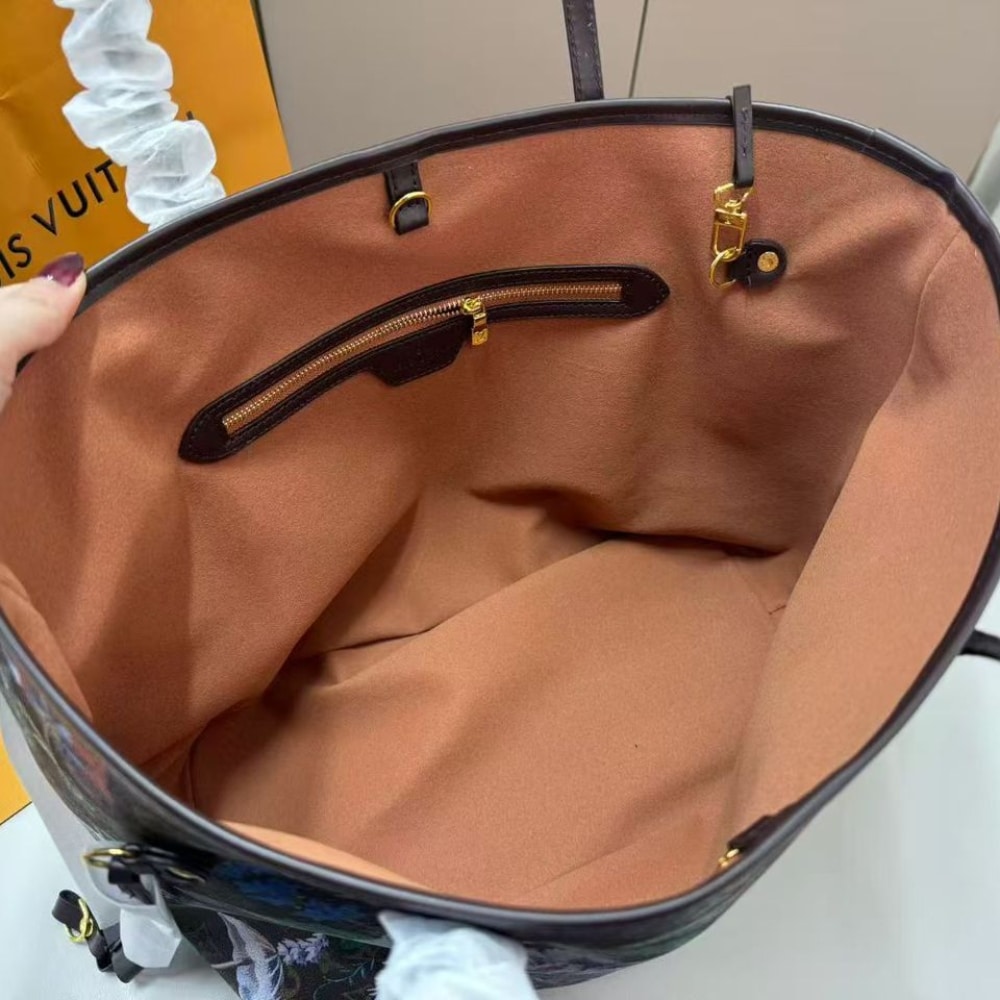 Louis Vuitton Neverfull MM Tote Bag Monogram Canvas Ebene 31cm M28918 - 画像 (9)