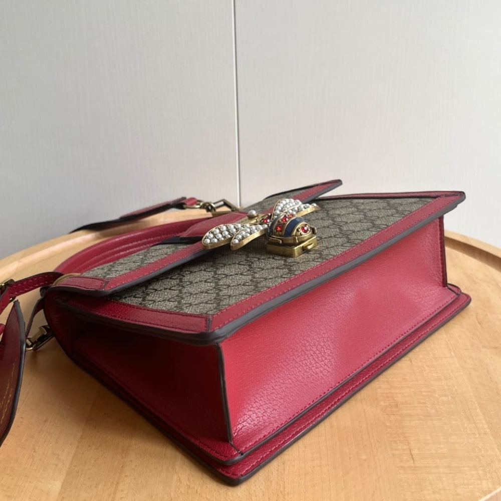 Gucci Queen Margaret GG Small Top Handle Bag Red 25cm 476541 9I6ST 8540 - 画像 (4)