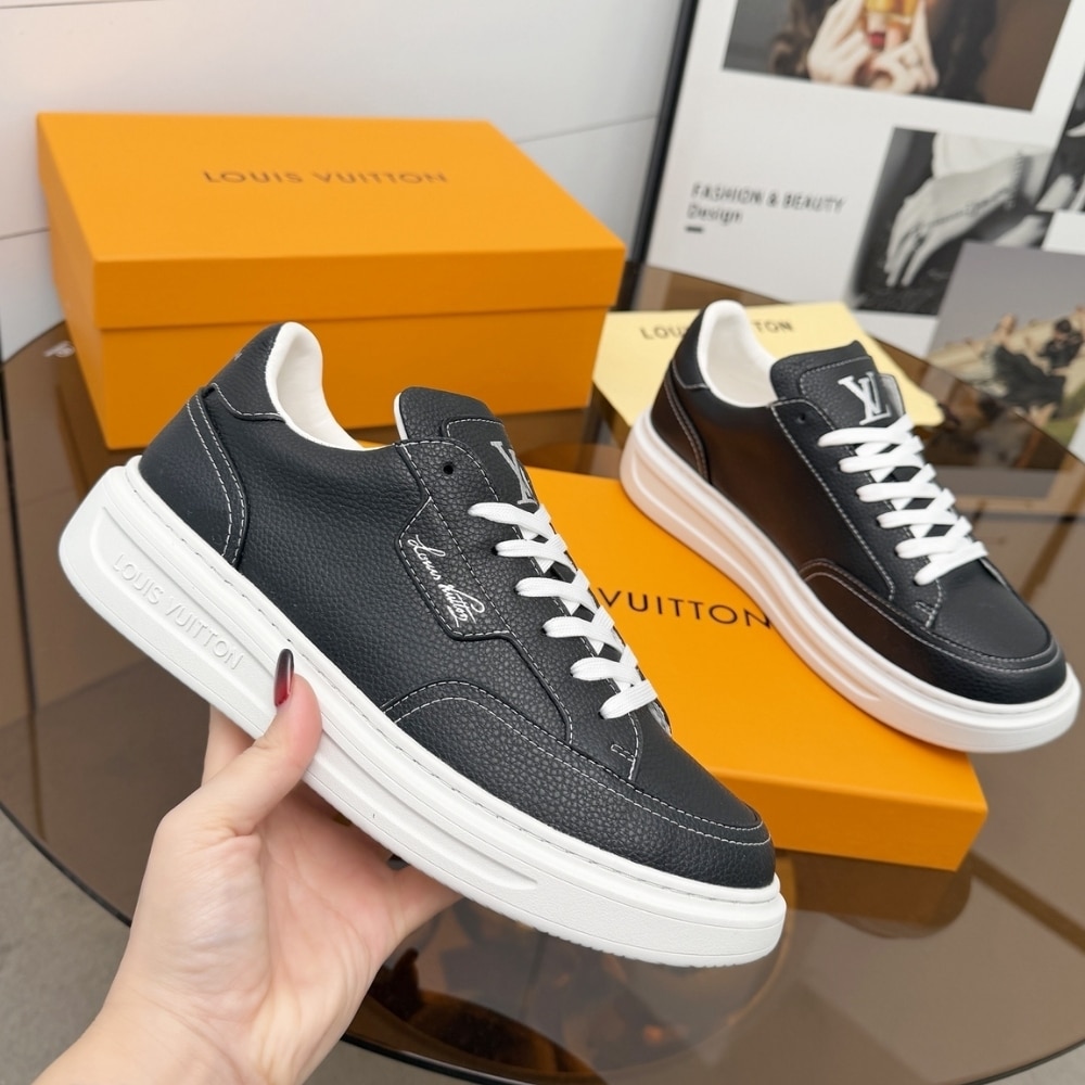 LOUIS VUITTON ルイヴィトン ビバリーヒルズ スニーカー ブラック 型番:1AJ835 - 画像 (3)