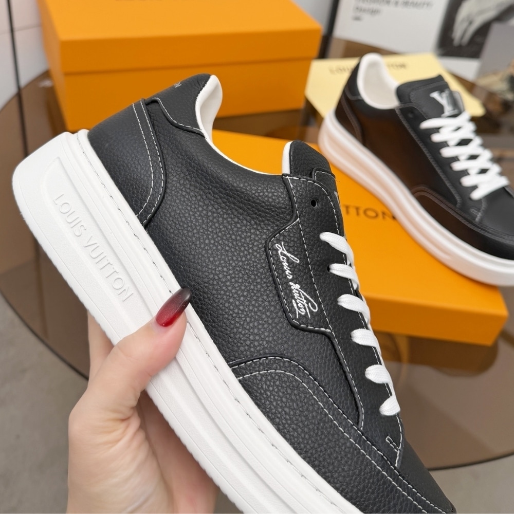 LOUIS VUITTON ルイヴィトン ビバリーヒルズ スニーカー ブラック 型番:1AJ835 - 画像 (7)