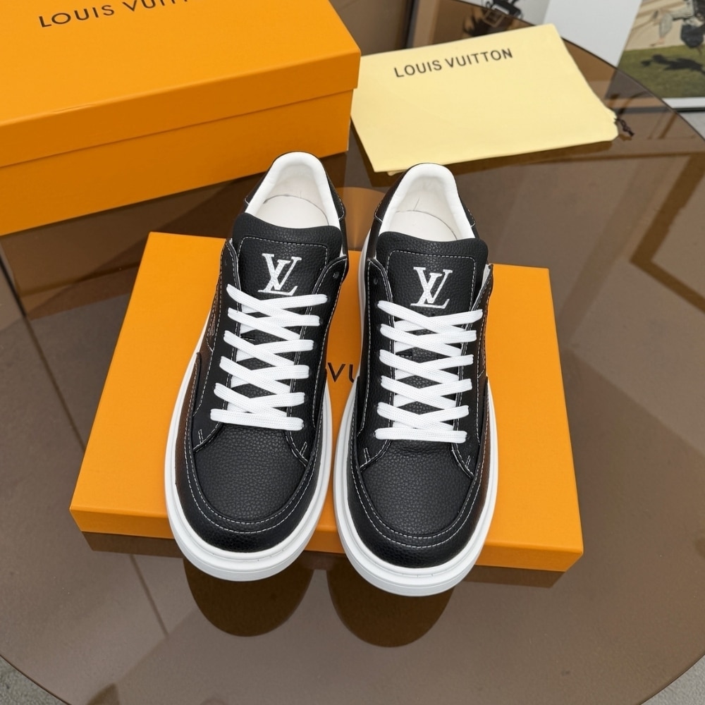 LOUIS VUITTON ルイヴィトン ビバリーヒルズ スニーカー ブラック 型番:1AJ835 - 画像 (4)