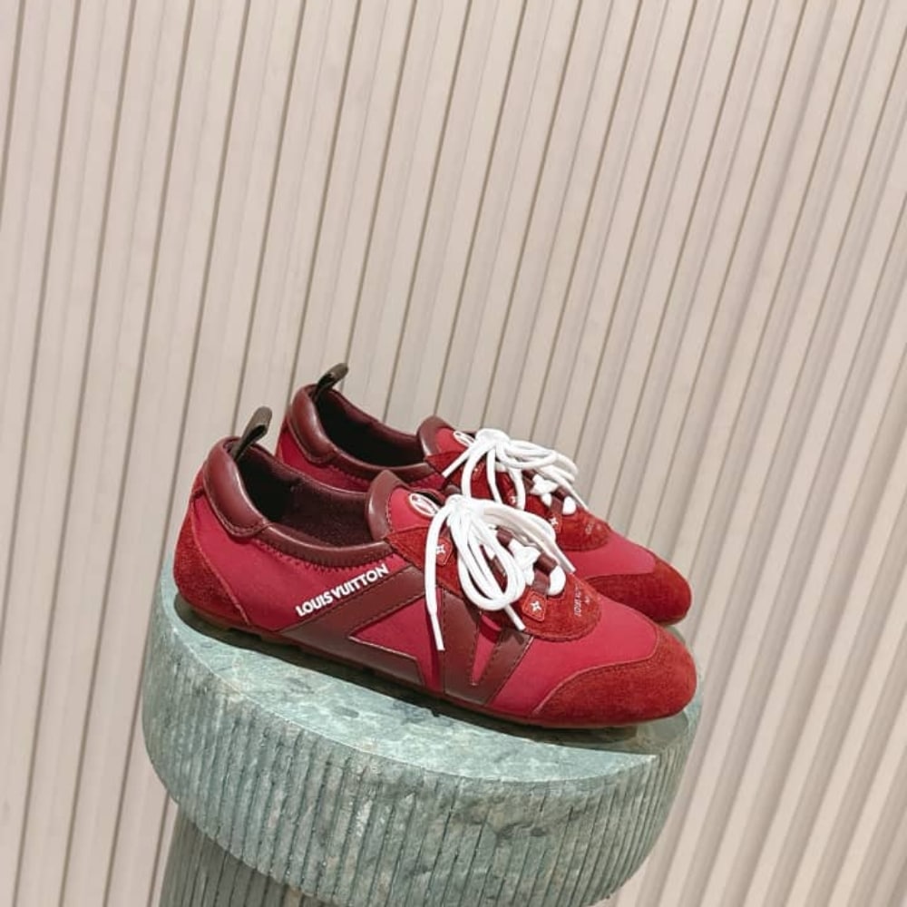 LOUIS VUITTON ルイヴィトン スニーカーイナ ボルドーレッド 型番:1AIVJI - 画像 (11)