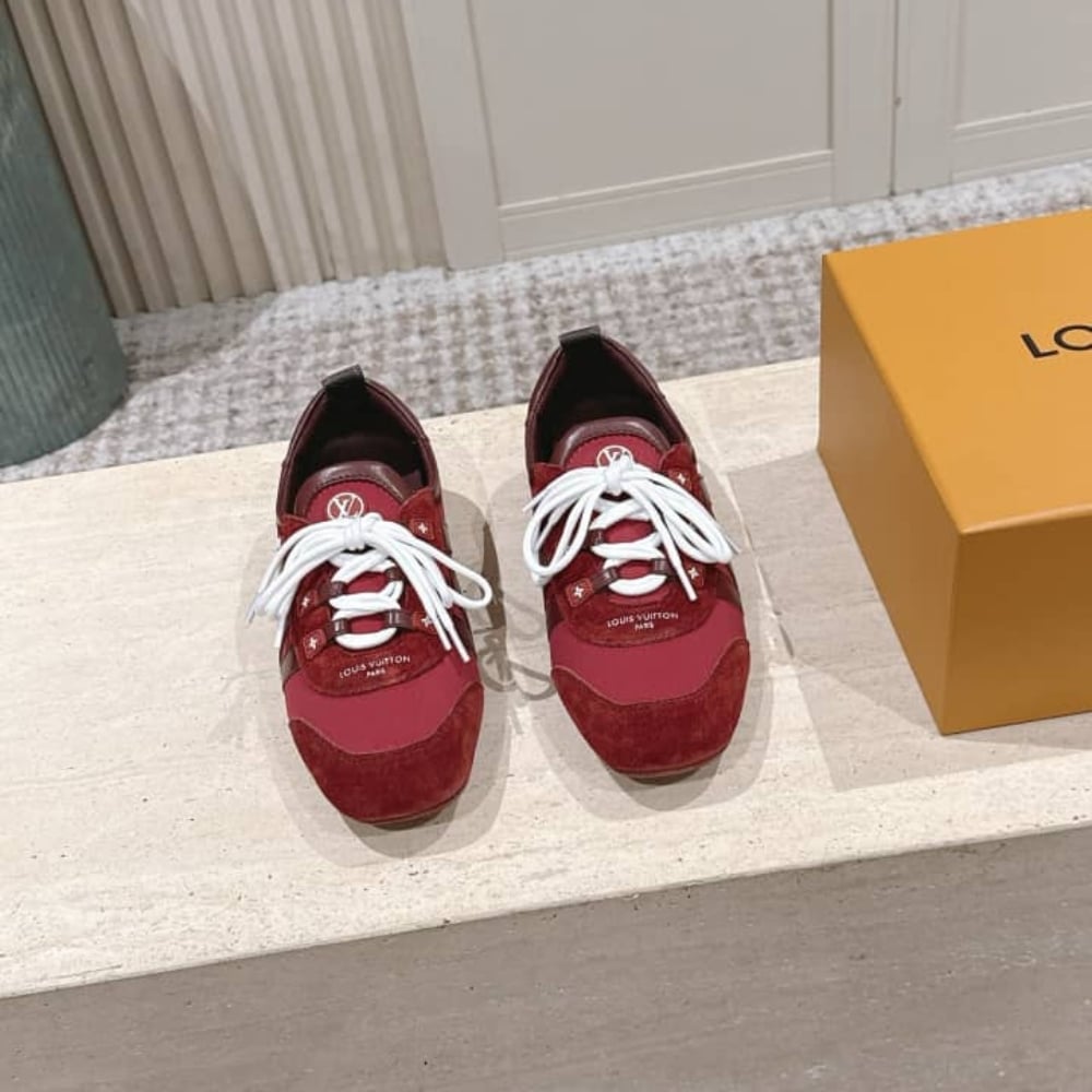 LOUIS VUITTON ルイヴィトン スニーカーイナ ボルドーレッド 型番:1AIVJI - 画像 (9)