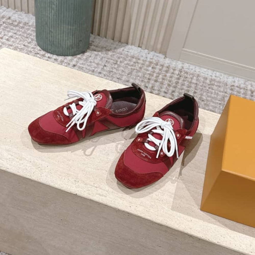 LOUIS VUITTON ルイヴィトン スニーカーイナ ボルドーレッド 型番:1AIVJI - 画像 (8)
