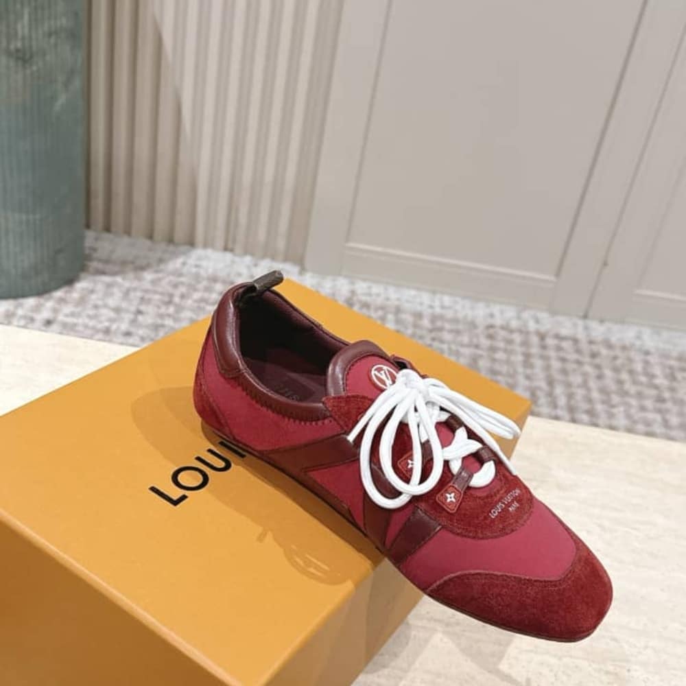 LOUIS VUITTON ルイヴィトン スニーカーイナ ボルドーレッド 型番:1AIVJI - 画像 (6)