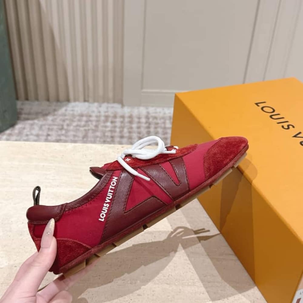 LOUIS VUITTON ルイヴィトン スニーカーイナ ボルドーレッド 型番:1AIVJI - 画像 (5)