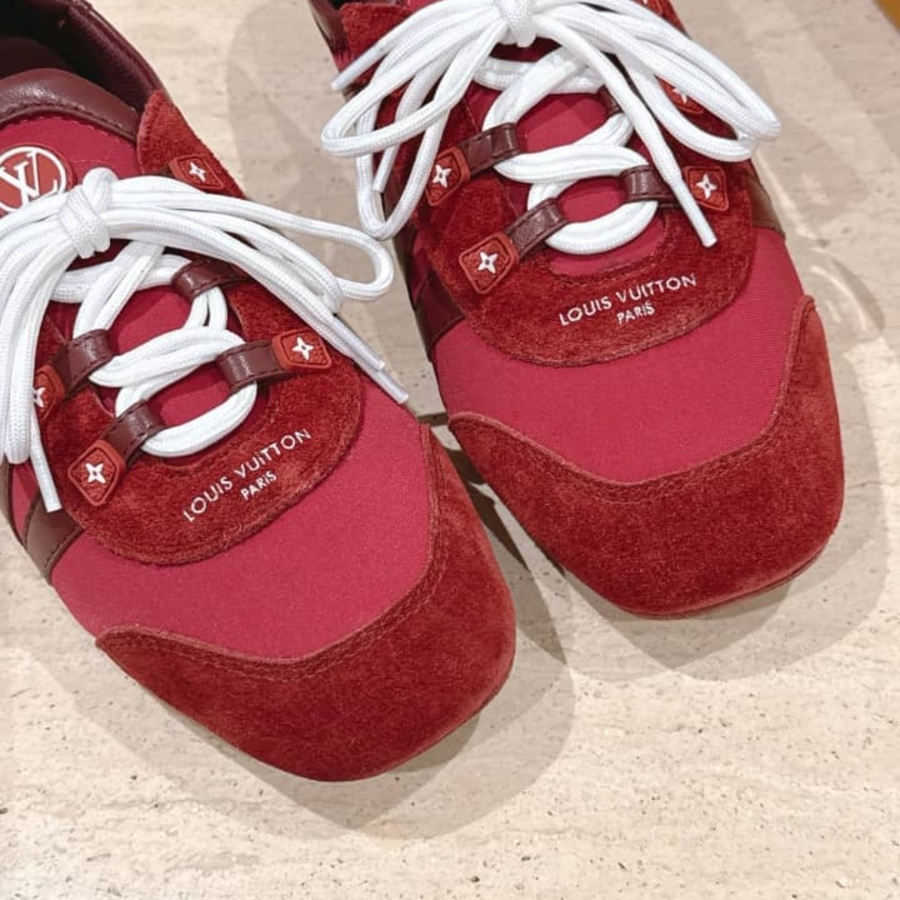 LOUIS VUITTON ルイヴィトン スニーカーイナ ボルドーレッド 型番:1AIVJI - 画像 (7)