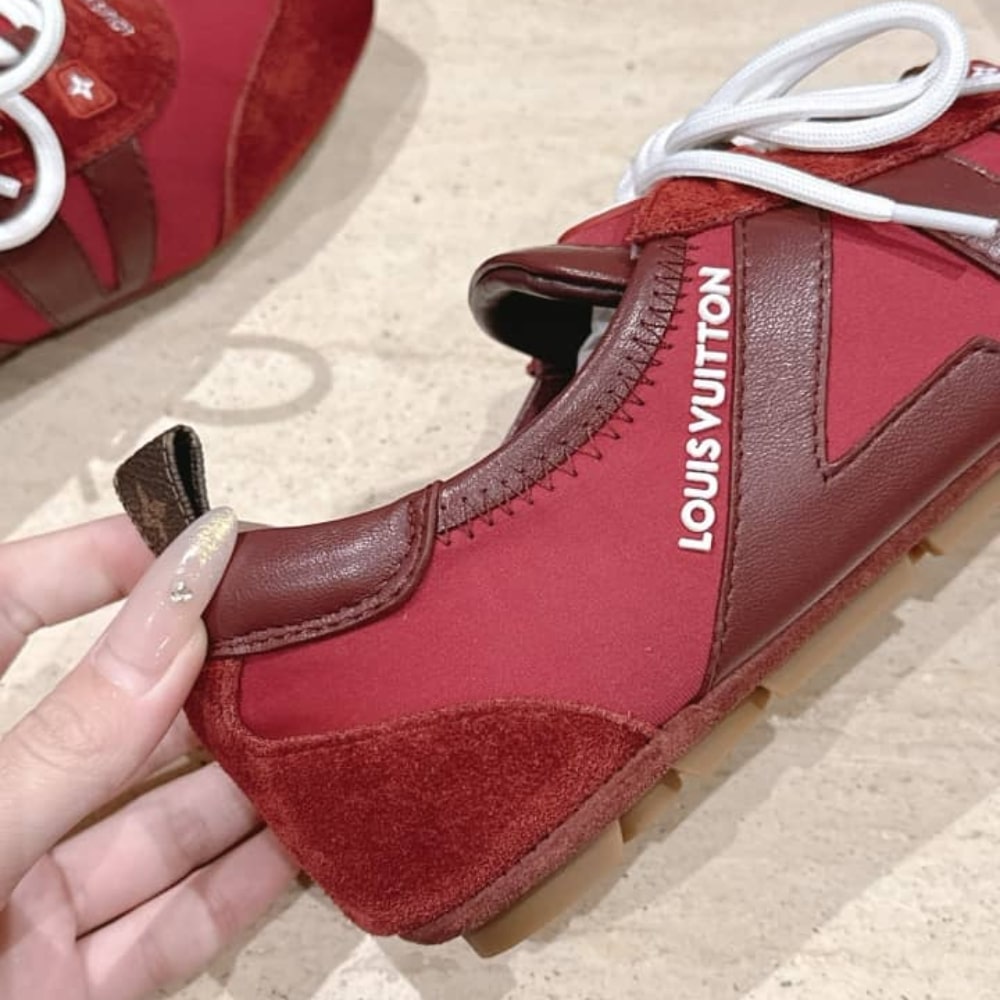 LOUIS VUITTON ルイヴィトン スニーカーイナ ボルドーレッド 型番:1AIVJI - 画像 (4)