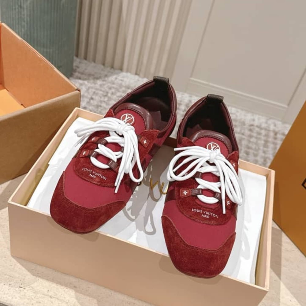 LOUIS VUITTON ルイヴィトン スニーカーイナ ボルドーレッド 型番:1AIVJI - 画像 (10)