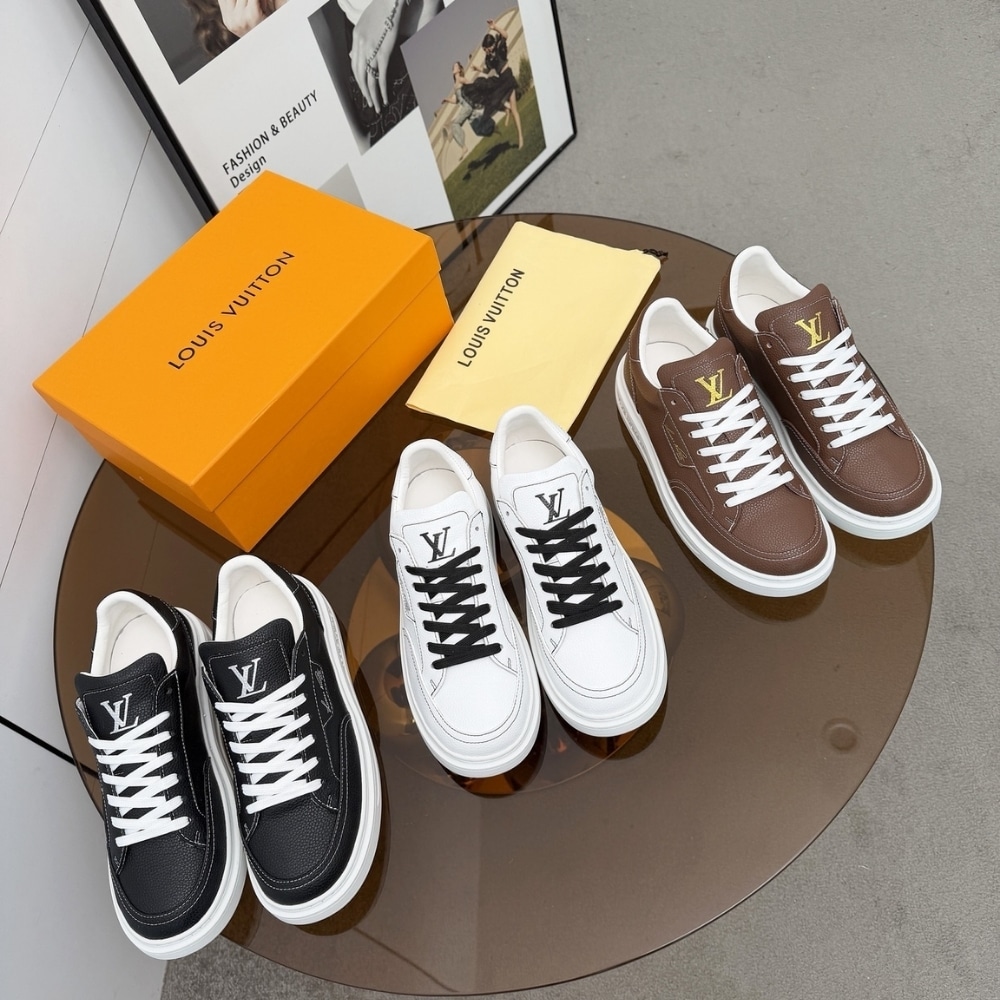 LOUIS VUITTON ルイヴィトン ビバリーヒルズ スニーカー ブラック 型番:1AJ835 - 画像 (9)