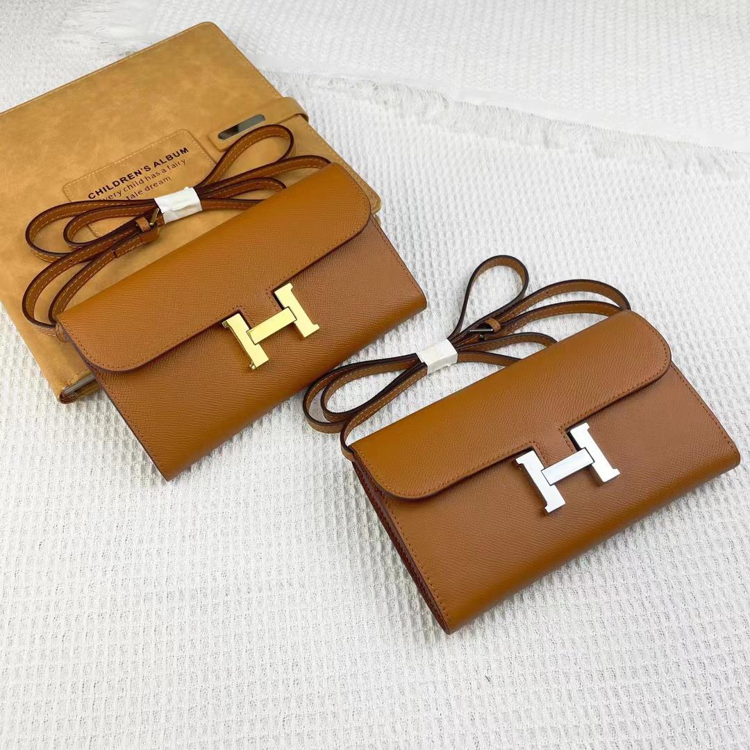 Hermes Constance Wallet To Go Gold Epsom Gold Hardware 21Cm - 画像 (2)