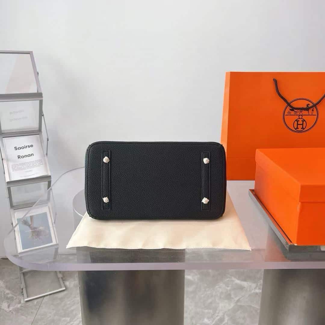 Hermes Birkin 35 Togo Leather Handbag Black 35cm - 画像 (4)