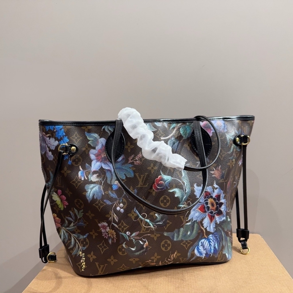 Louis Vuitton Neverfull MM Tote Bag Monogram Canvas Ebene 31cm M28918 - 画像 (4)