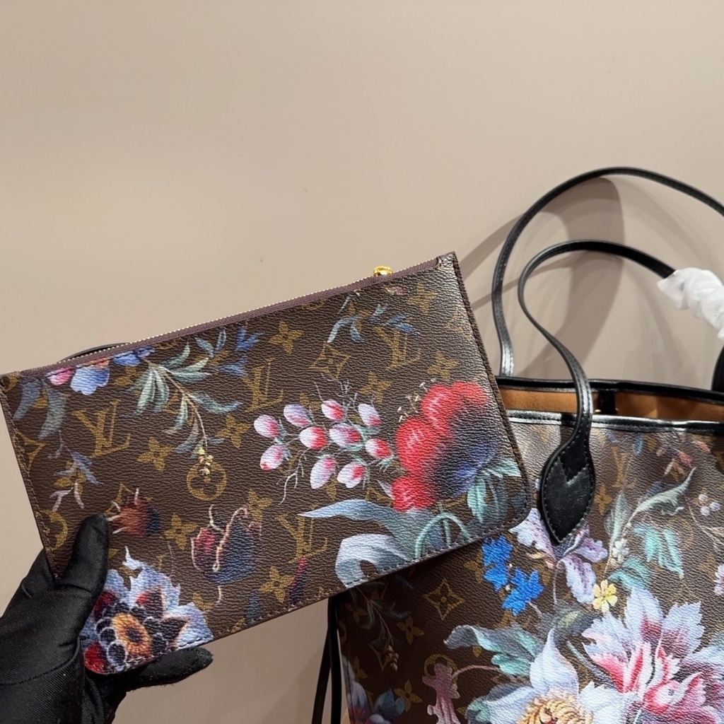Louis Vuitton Neverfull MM Tote Bag Monogram Canvas Ebene 31cm M28918 - 画像 (8)